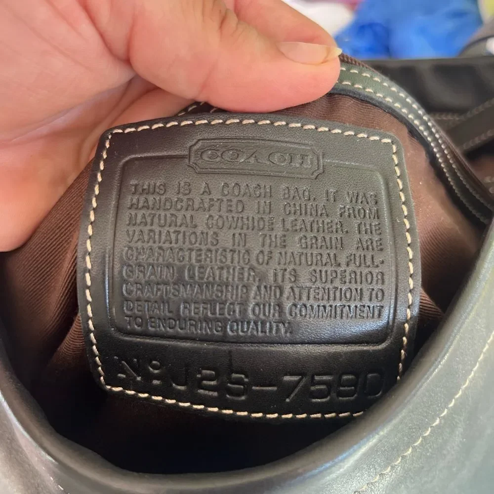 Coach Genuine Leather Shoulder Bag